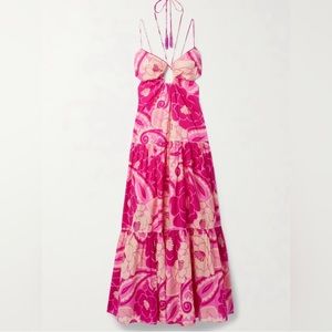 Farm Rio Tropical Groove Cotton Maxi Dress